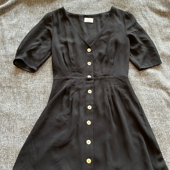 Aritzia Button Front Dress - Picture 6 of 8